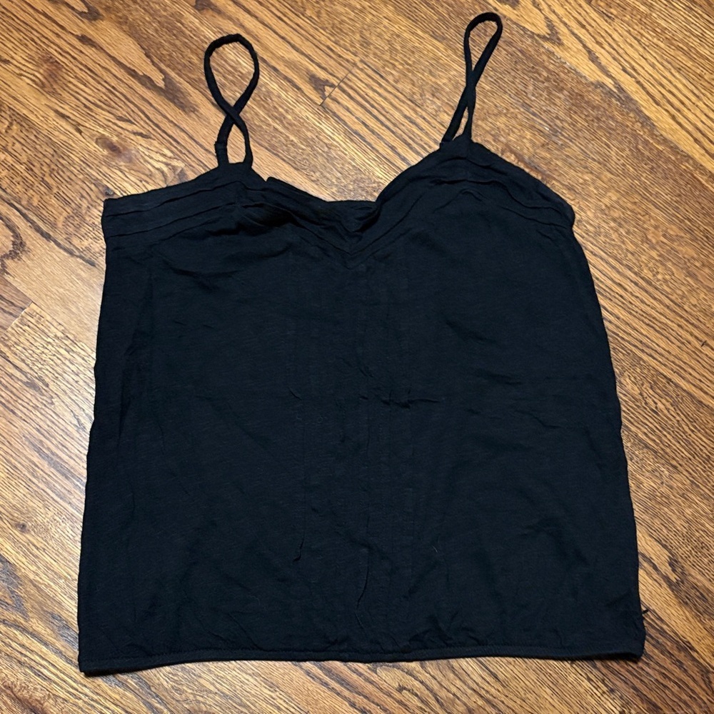 Old Navy Black Spaghetti Strap Tank Medium